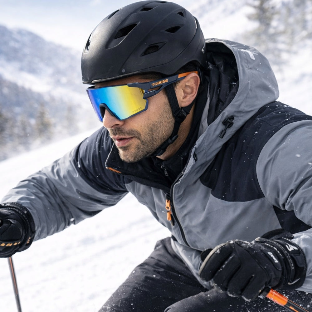 Torege Lentes de Sol Para Caballeros Deportivos Ice Man