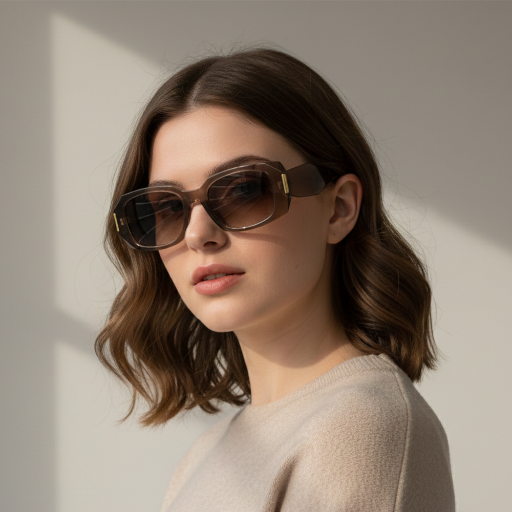 Lentes De Sol Para Damas Light Brown