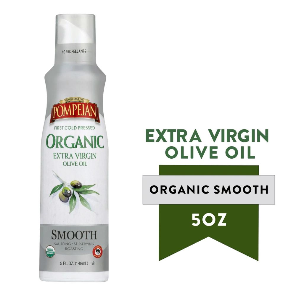 Pompeian Organic Extra Virgin Smooth 148ml