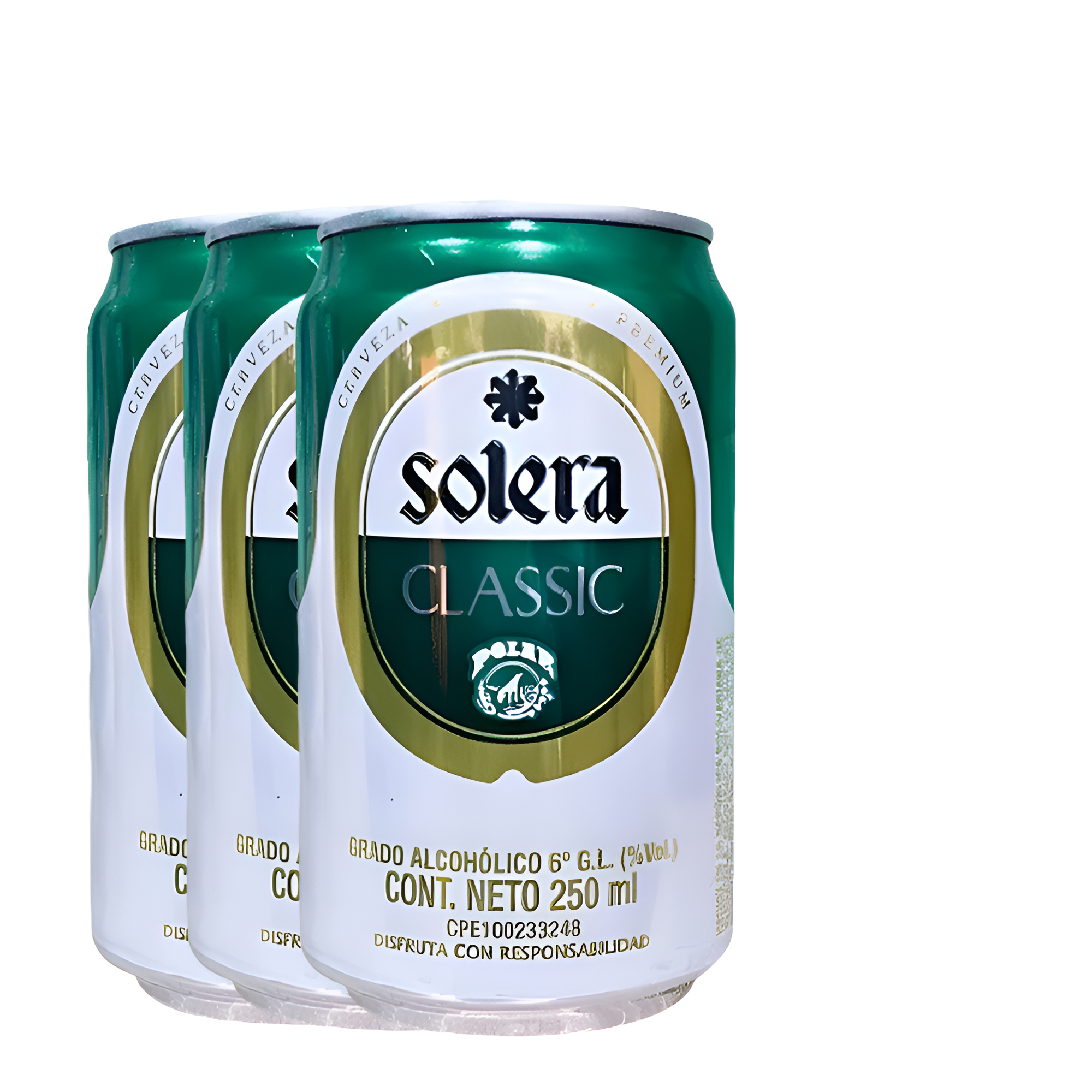 Solera Clasicas en lata 6 und de 250ml