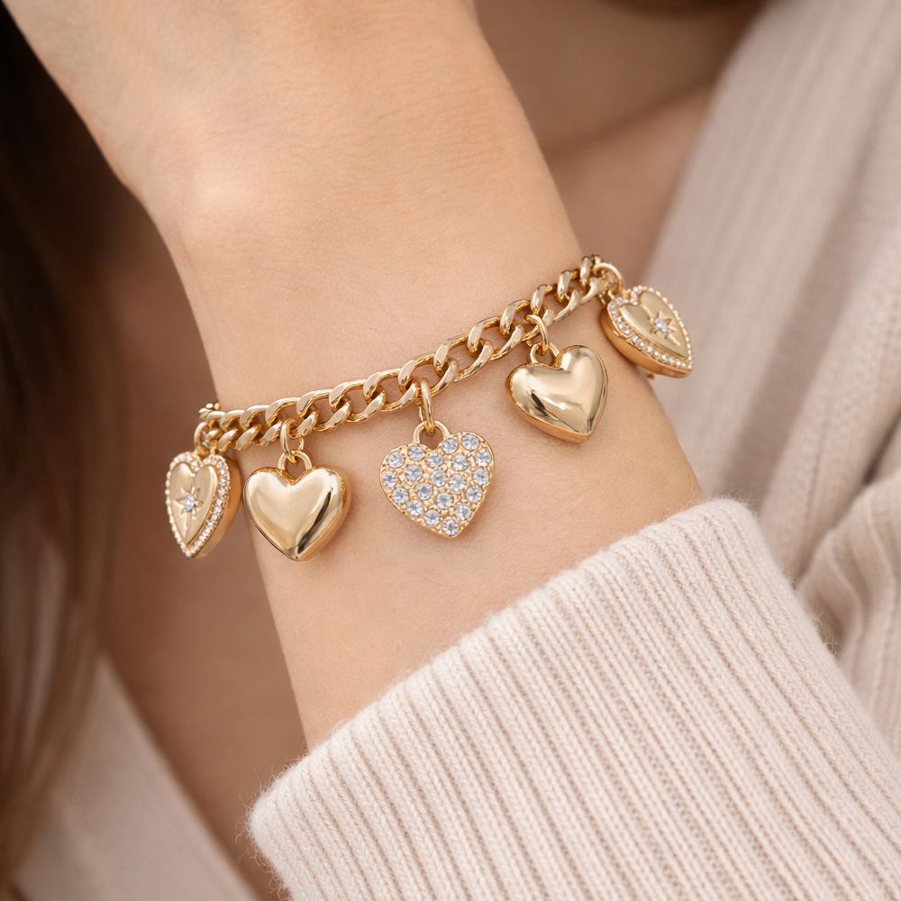 Jessica Simpsons Pulsera Heart Para Damas