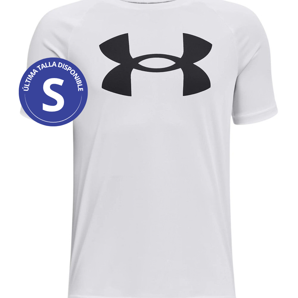 Under Armour Franela Manga Corta Para Niños Tech™ Big Logo