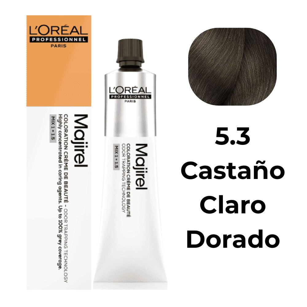 L'oreal Tinte Majirel 5.3 Castaño Claro Dorado 50ml