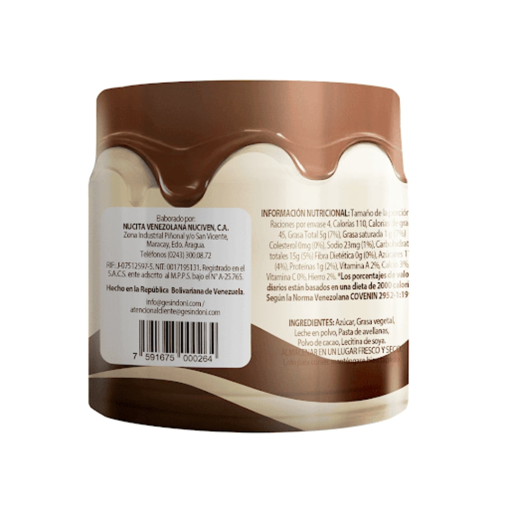 Nucita Doble Sabor Vaso 85gr