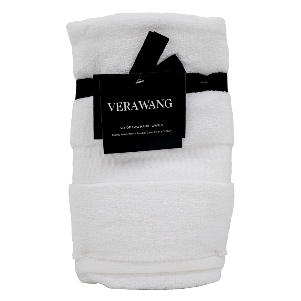 Vera Wang Set de 2 Toallas de Mano 41cm x 76cm