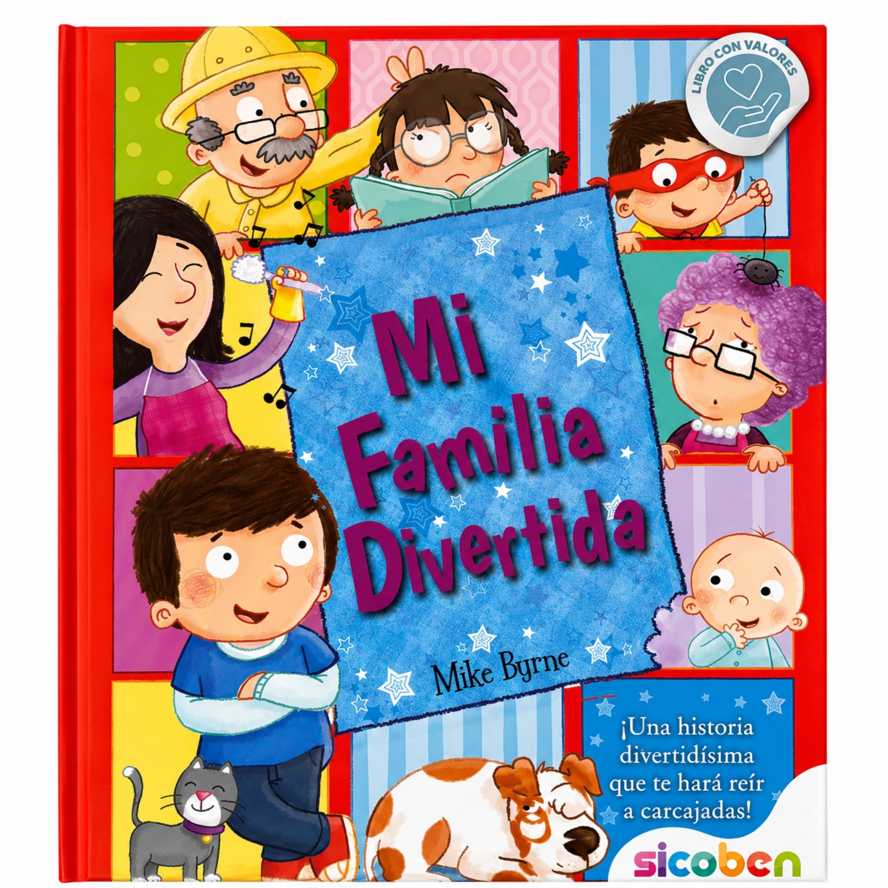 Sicoben Libro "Mi Familia Divertida" Autor Mike Byrne