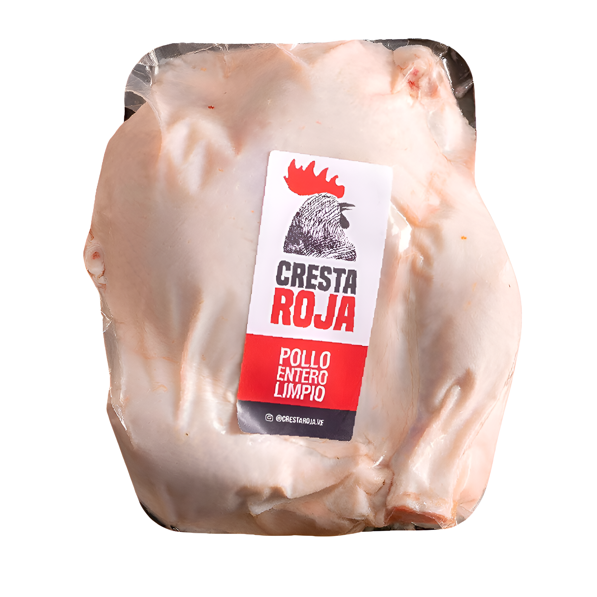 Pollo Entero Limpio Cresta Roja 3 Opciones