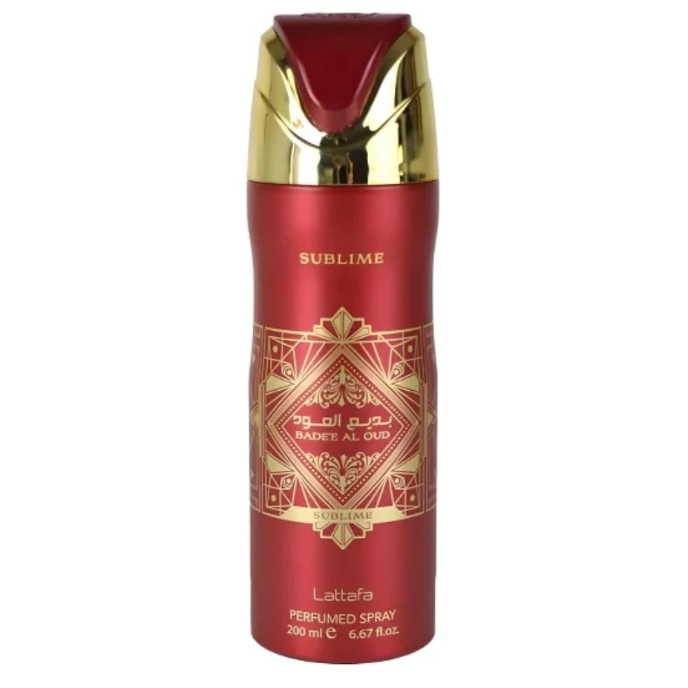 Lattafa Sublime Perfumed Body Spray Para Damas 200ml