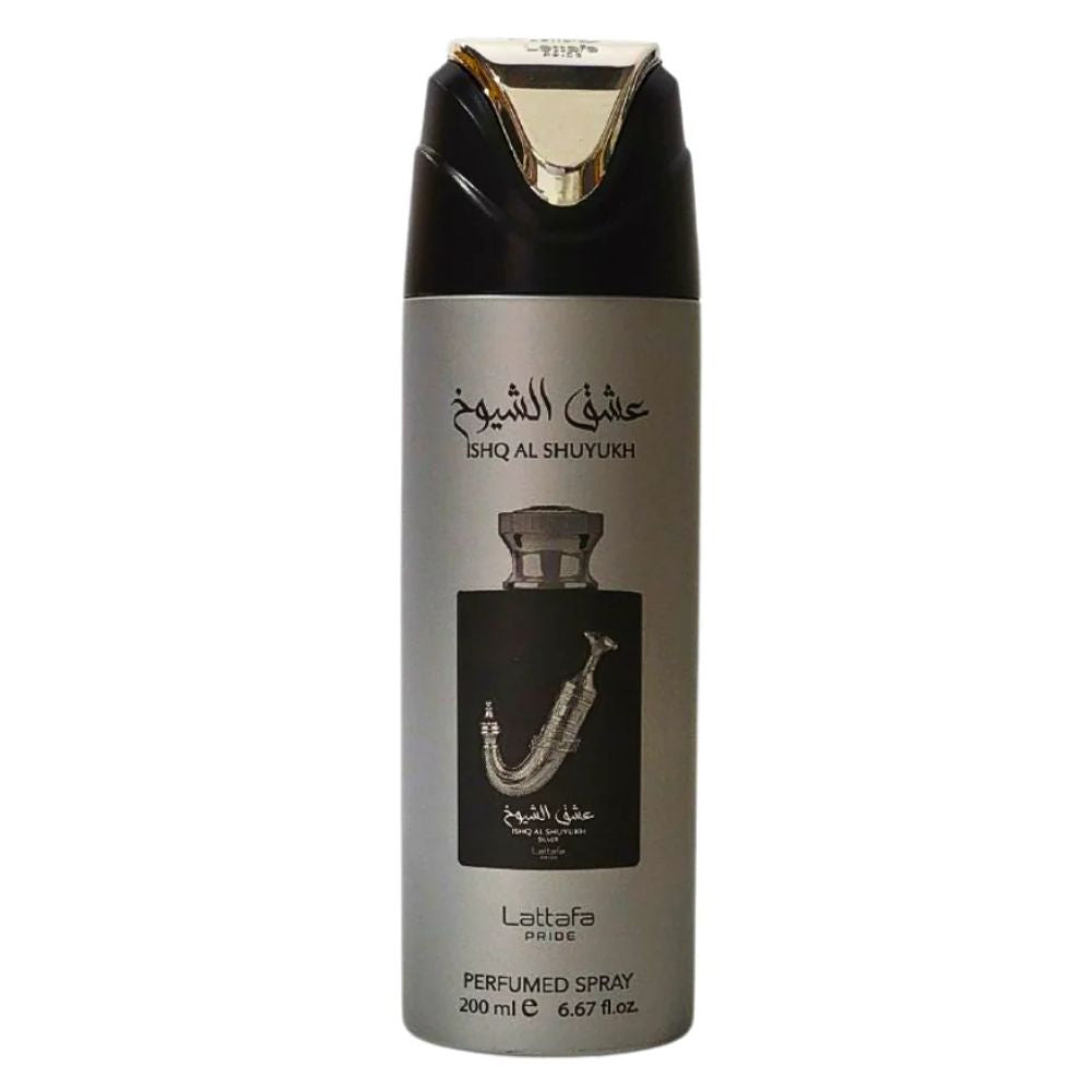 Lattafa ISHQ AL SHUYUKH Perfumed Body Spray Unisex 200ml