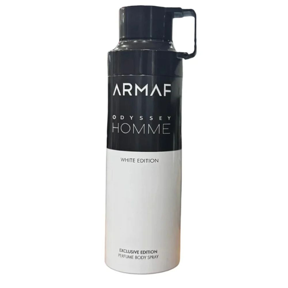 Armaf Odyssey Homme White Edition Perfume Body Spray Para Caballeros 200ml