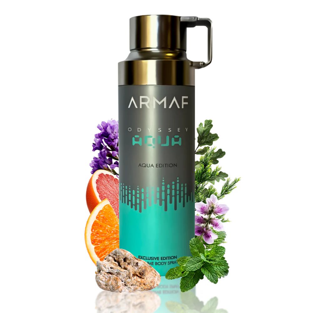 Armaf Odyssey Aqua Perfume Body Spray Para Caballeros 200ml