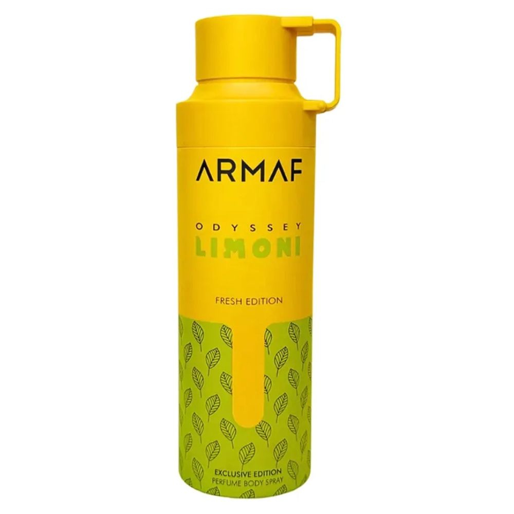Armaf Odyssey Limoni Perfume Body Spray Unisex 200ml
