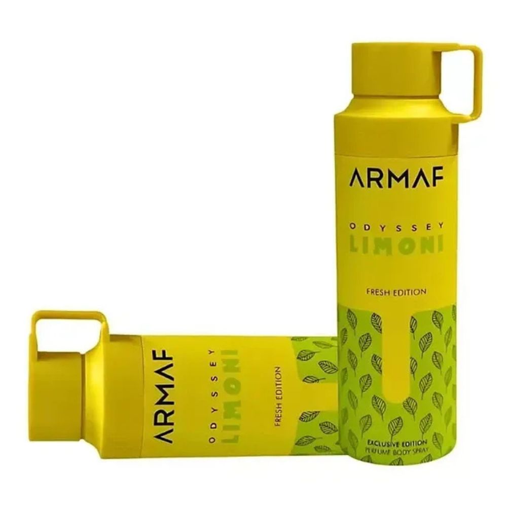Armaf Odyssey Limoni Perfume Body Spray Unisex 200ml