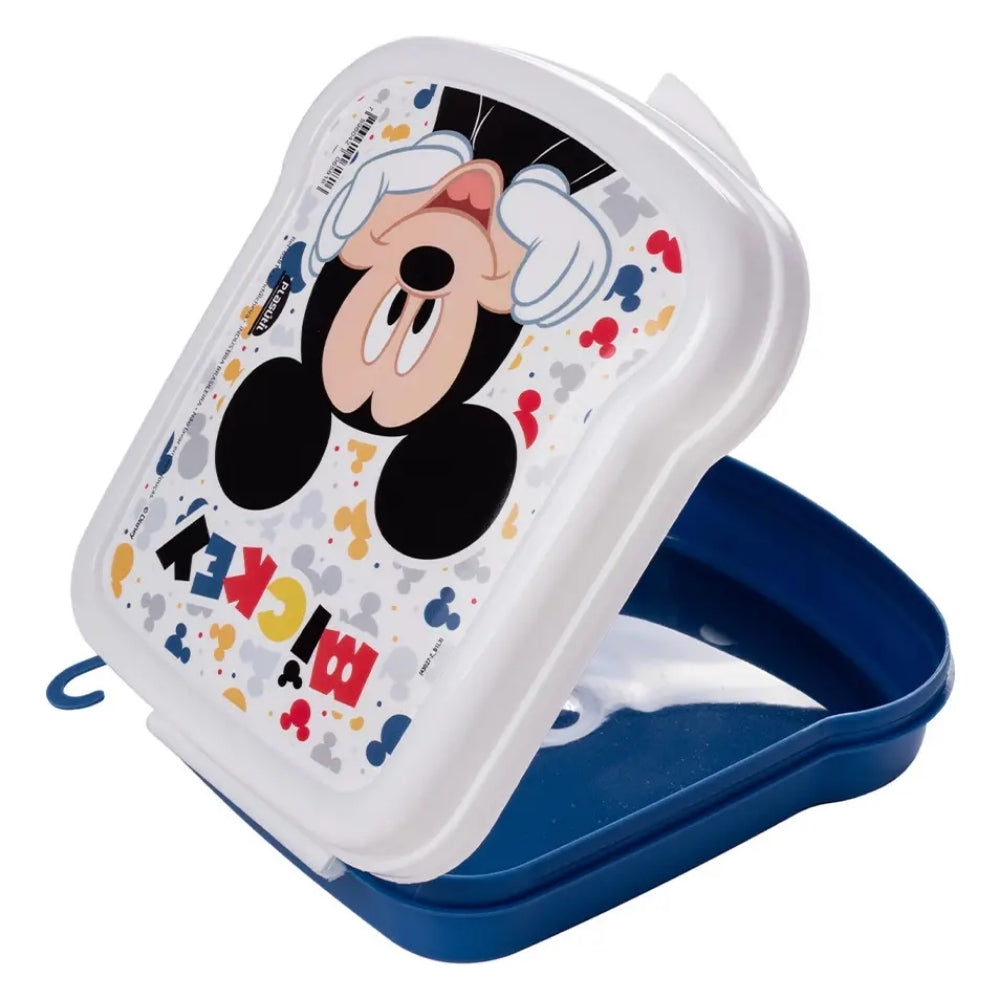 Alfa Hogar Sandwichera Blanca y Azul Mickey Mouse