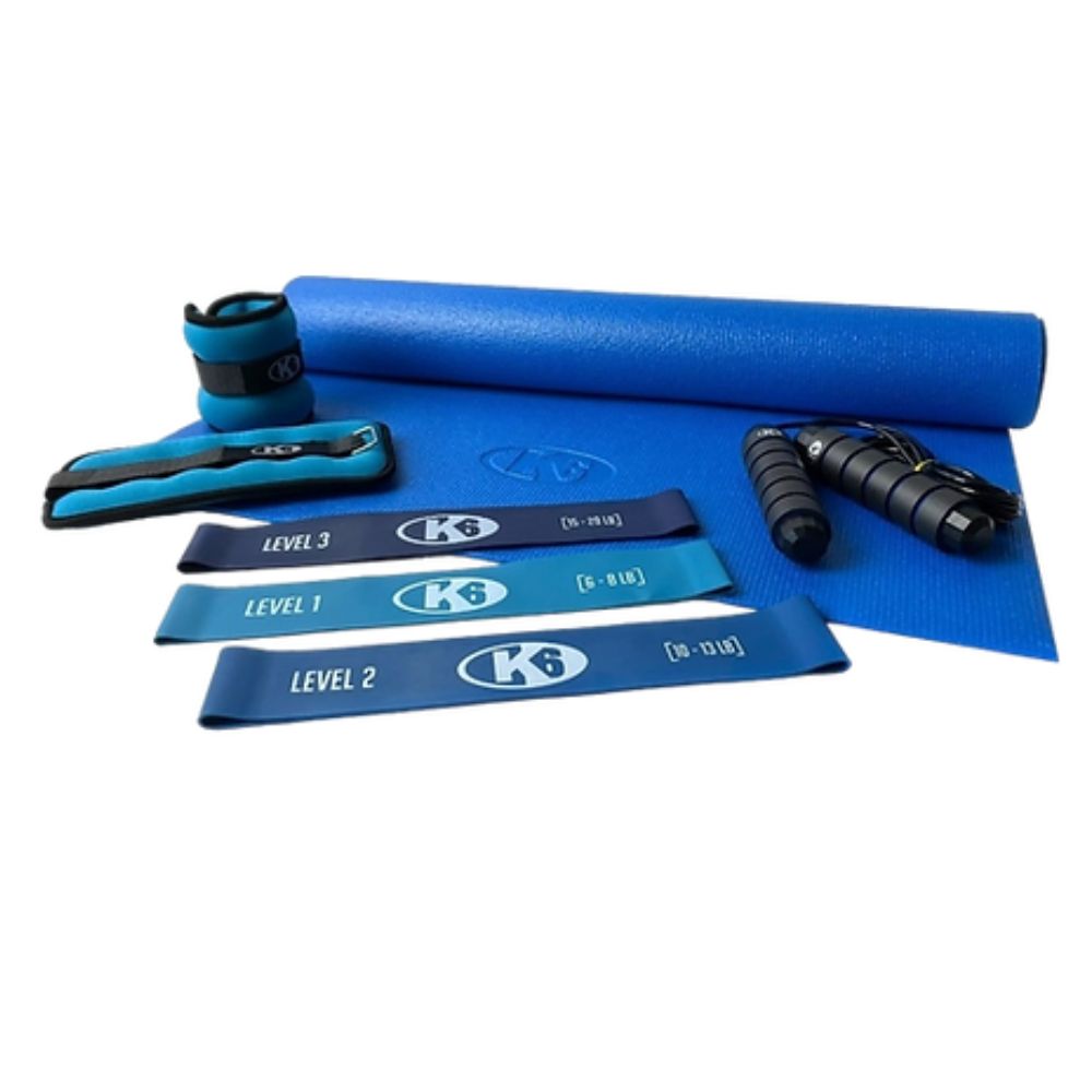 Set k6 Gimnasio en Casa 4 Artículos