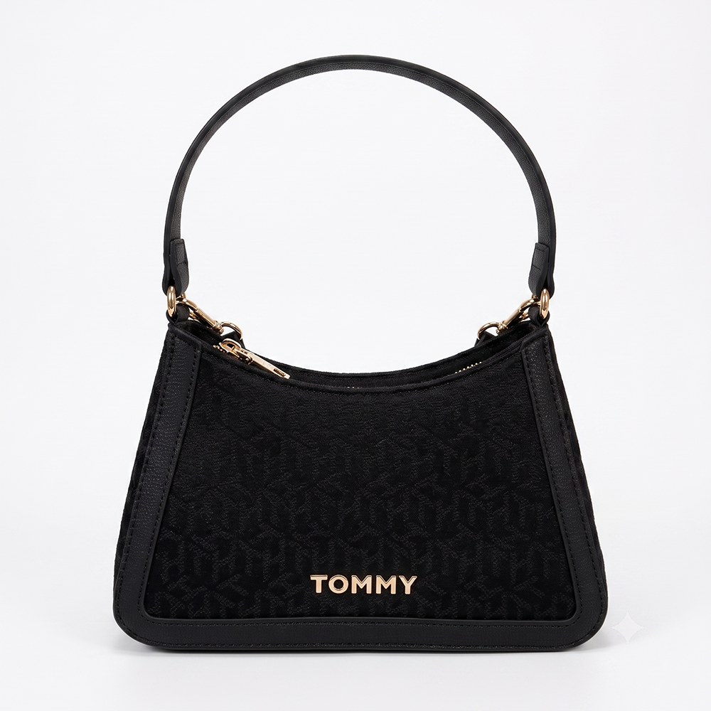 Tommy Hilfiger Cartera Handbag Monogram Black