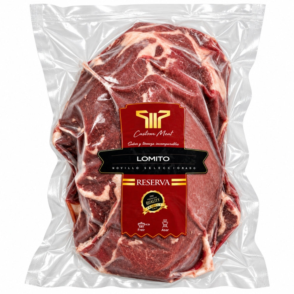 Lomito Custom Meat Novillo Seleccionado 1 Pieza Opciones Varias