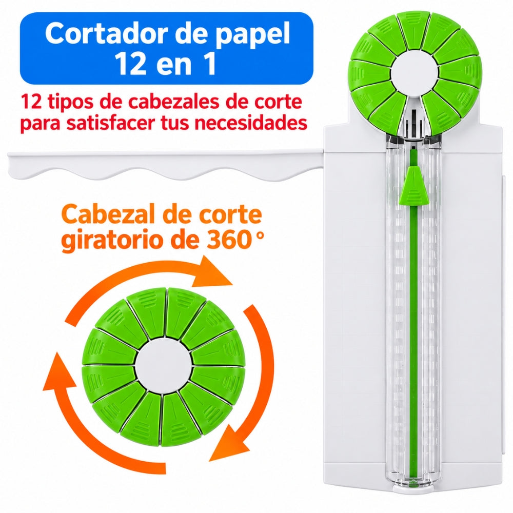 Pointer Guillotina Portatil de 12 Patrones