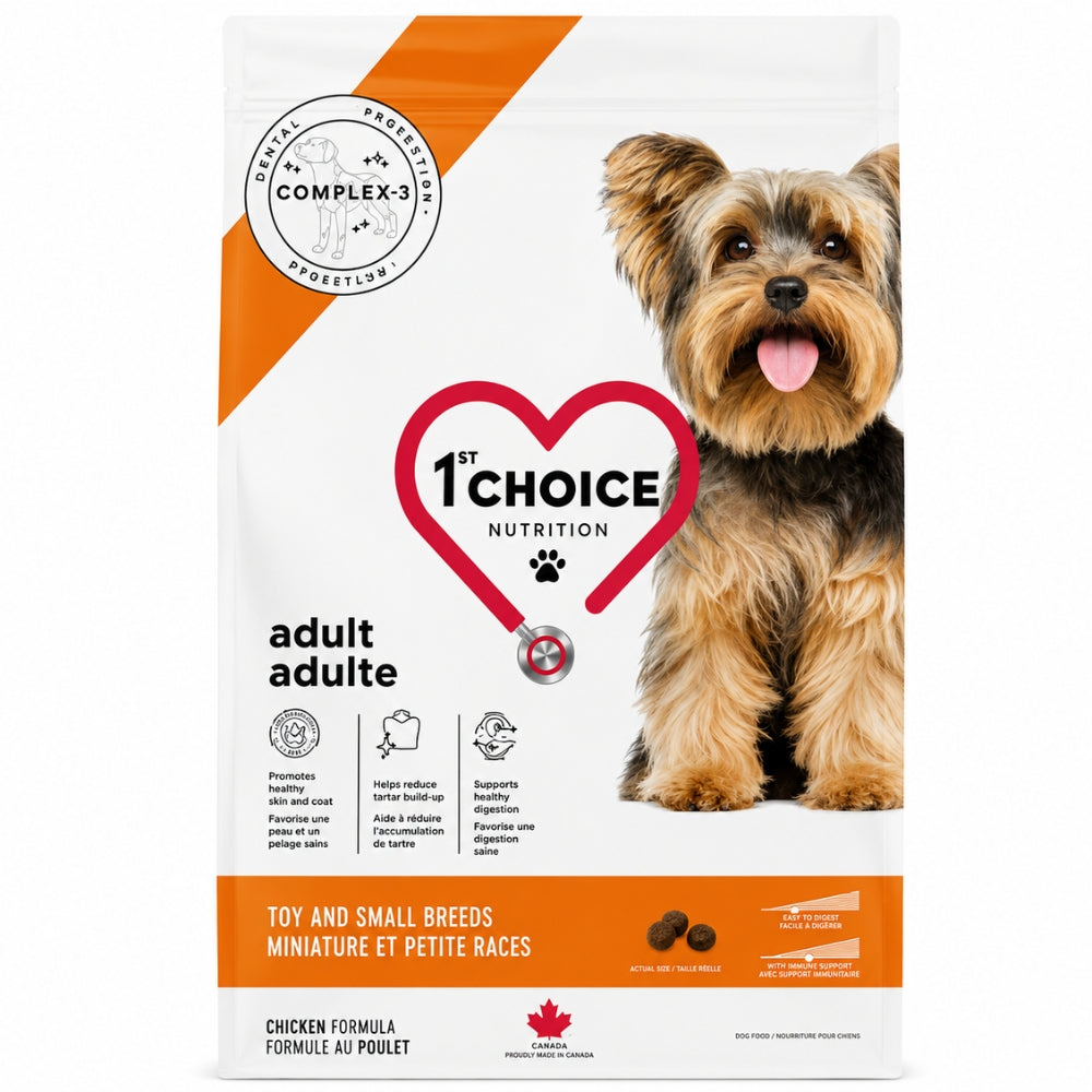 1st Choice Alimento para Perros Adultos de Razas Mini Sabor Pollo 5 kg