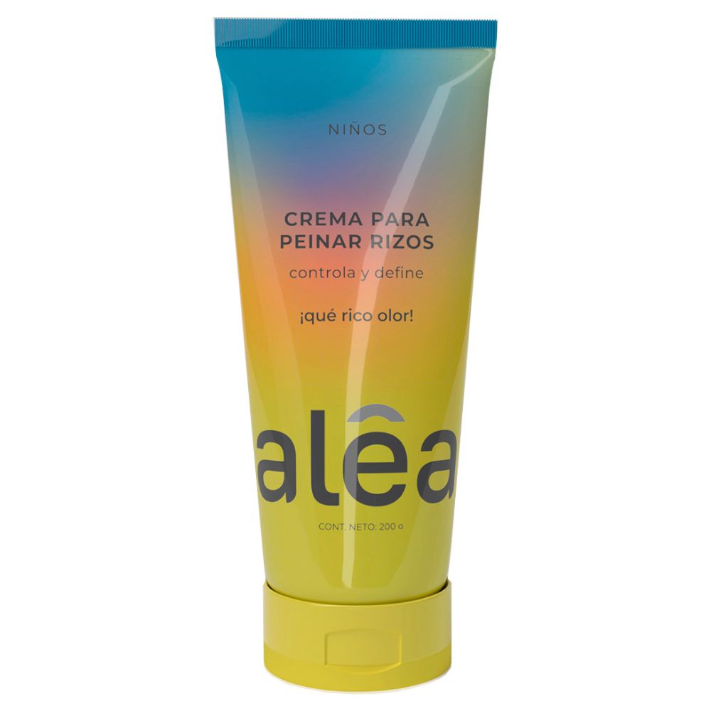 Alea Crema Para Peinar Rizos Para Niños 200ml