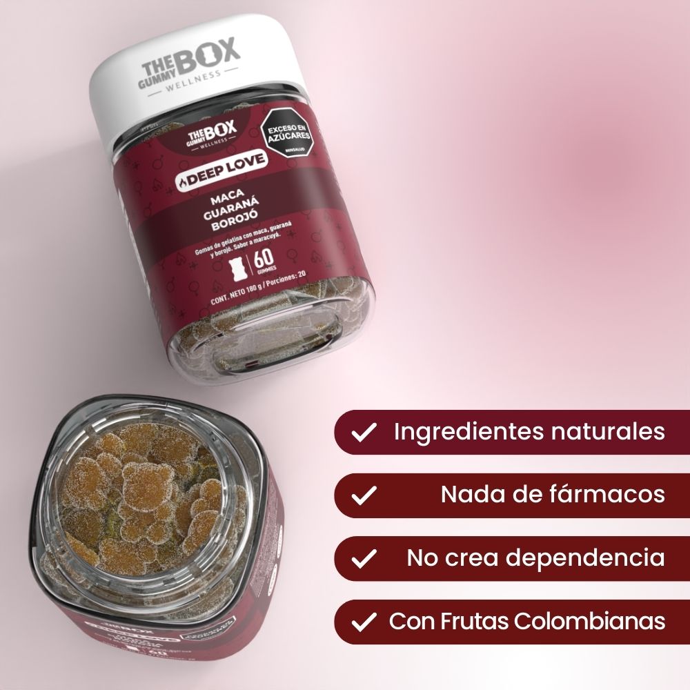 The Box Gummy Gomas De Gelatina Apple Cider Vinegar 60Und