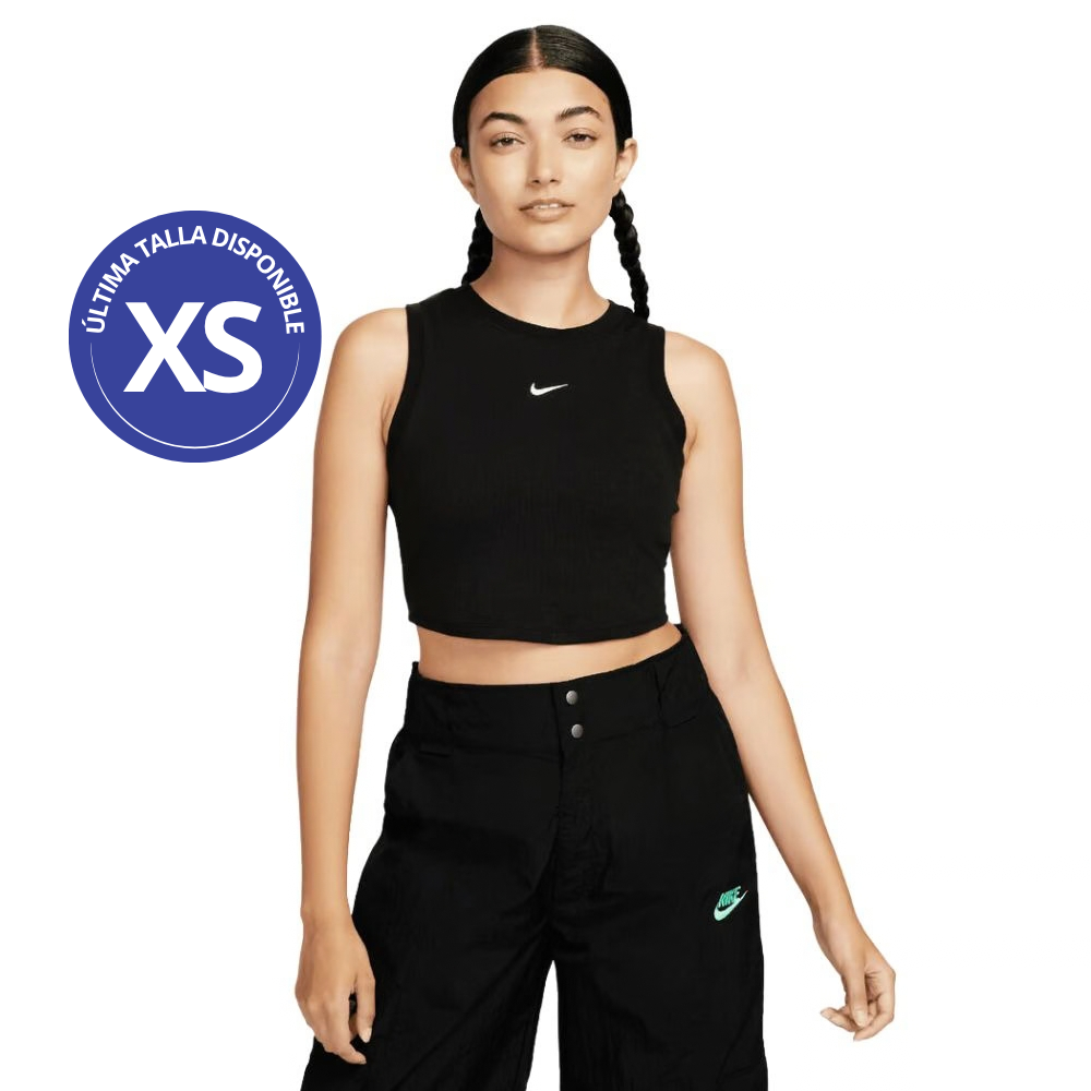 Nike Top Sin mangas Crop Tank Talla XS para Damas