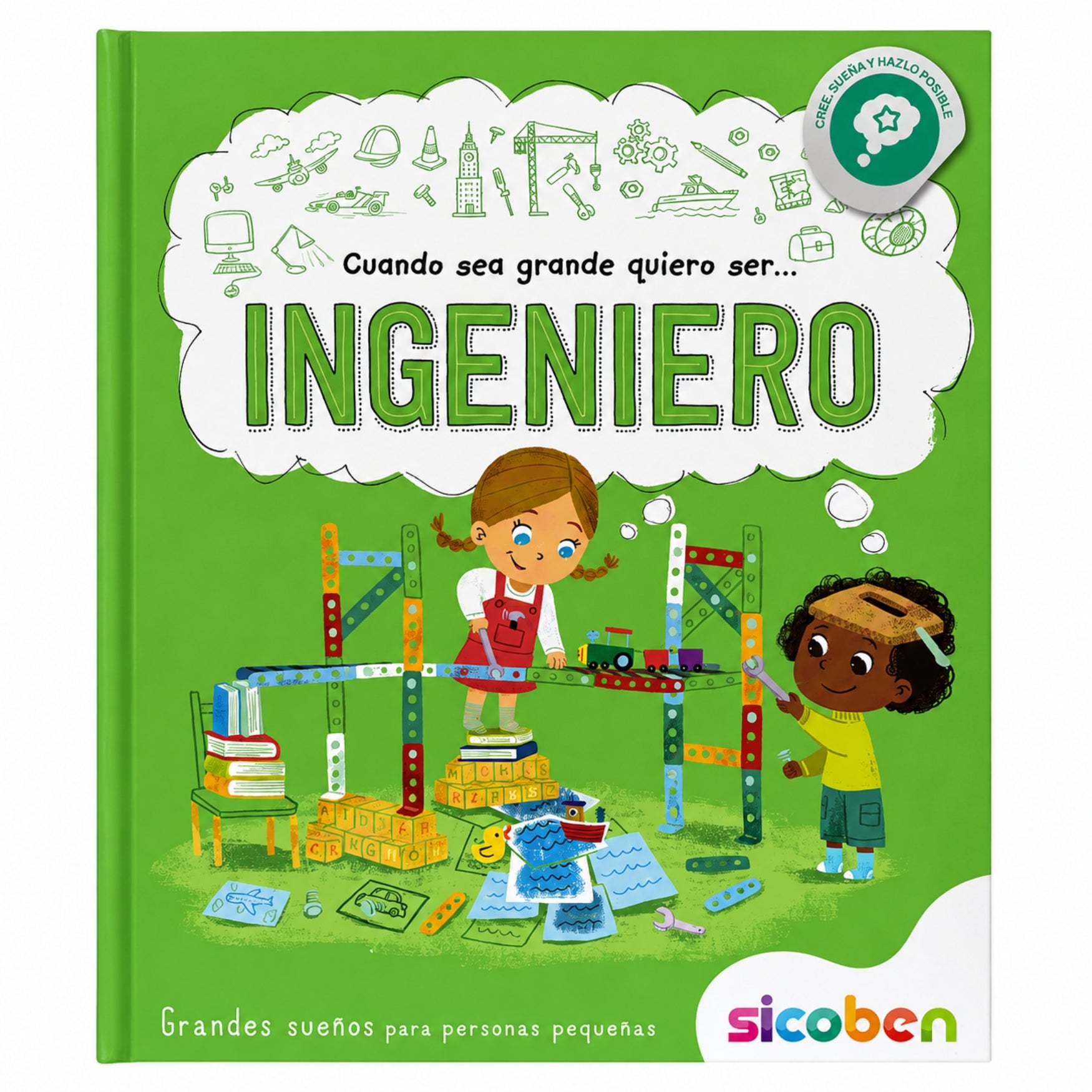 Sicoben Libro Infantil Cuando sea grande quiero ser Ingeniero