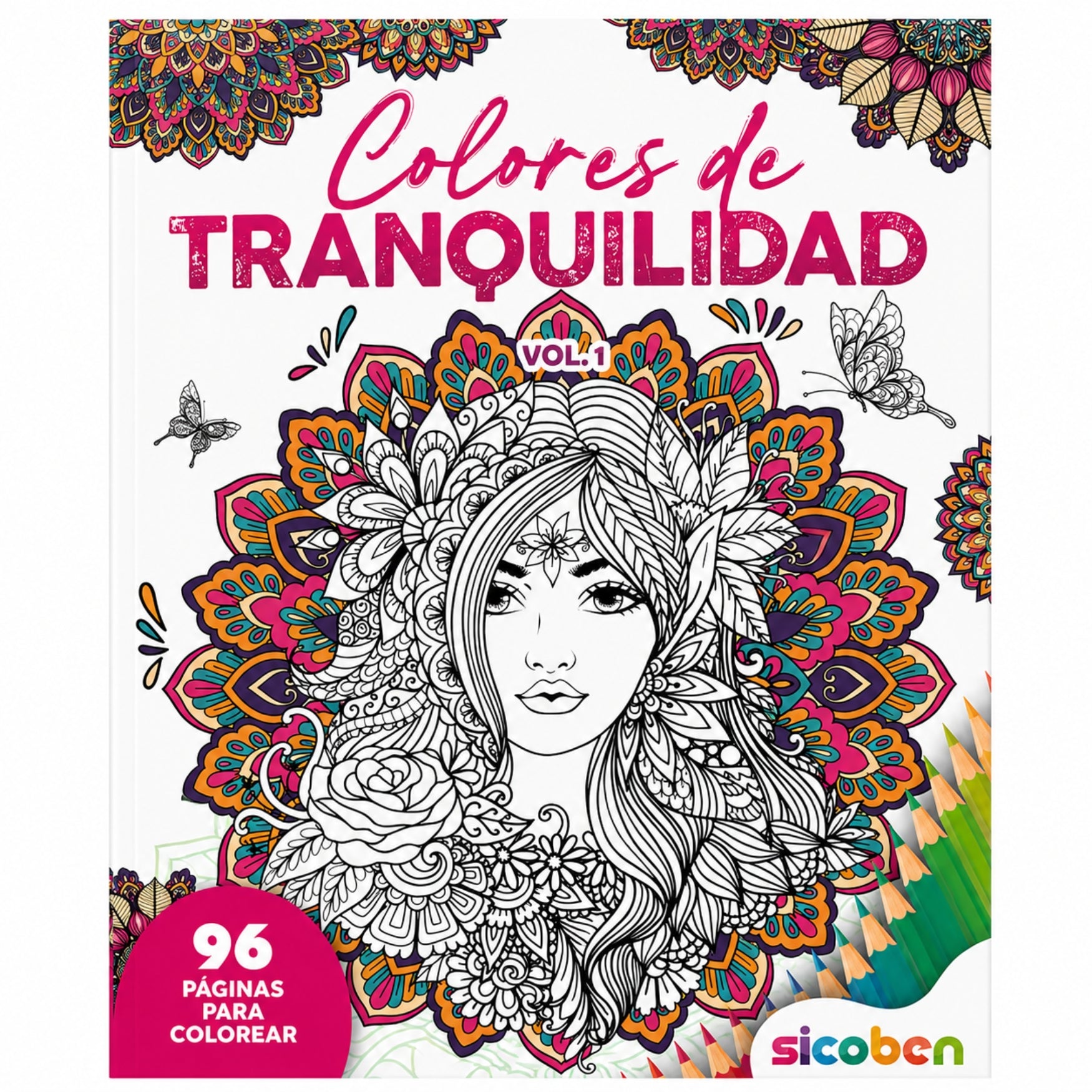 Sicoben Colores de Tranquilidad Libro Anti Estres Vol 1