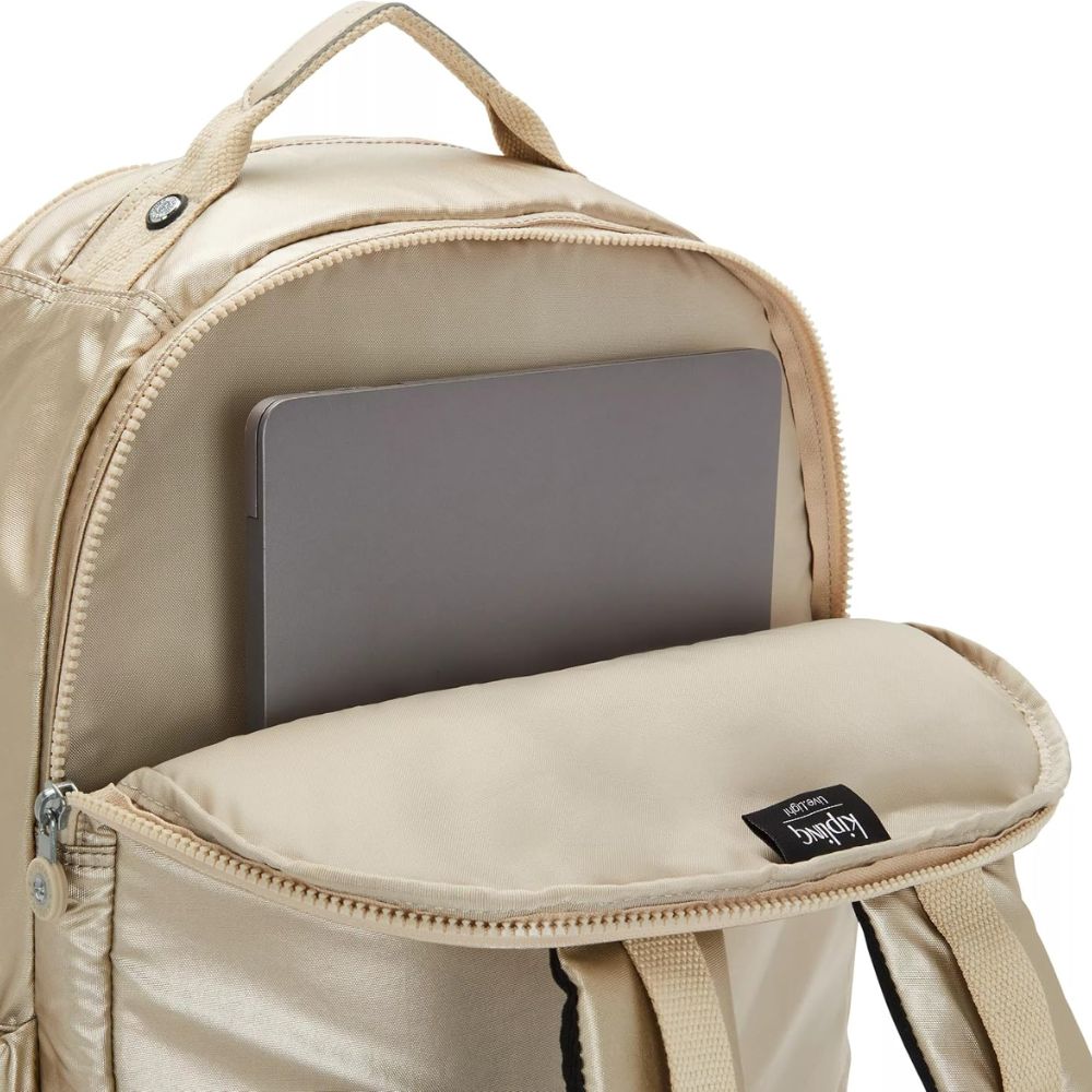 Kipling Bolso XL Seoul Stary Gold Metallic