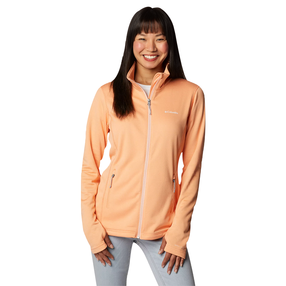 Columbia Chaqueta Termica W Park View Grid Fleece Full Zip Para Dama
