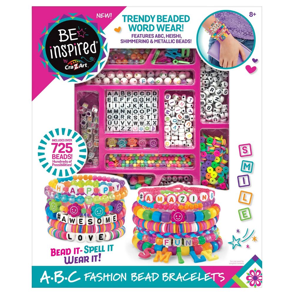 Crazart ABC Fashion Bead Bracelet 6+