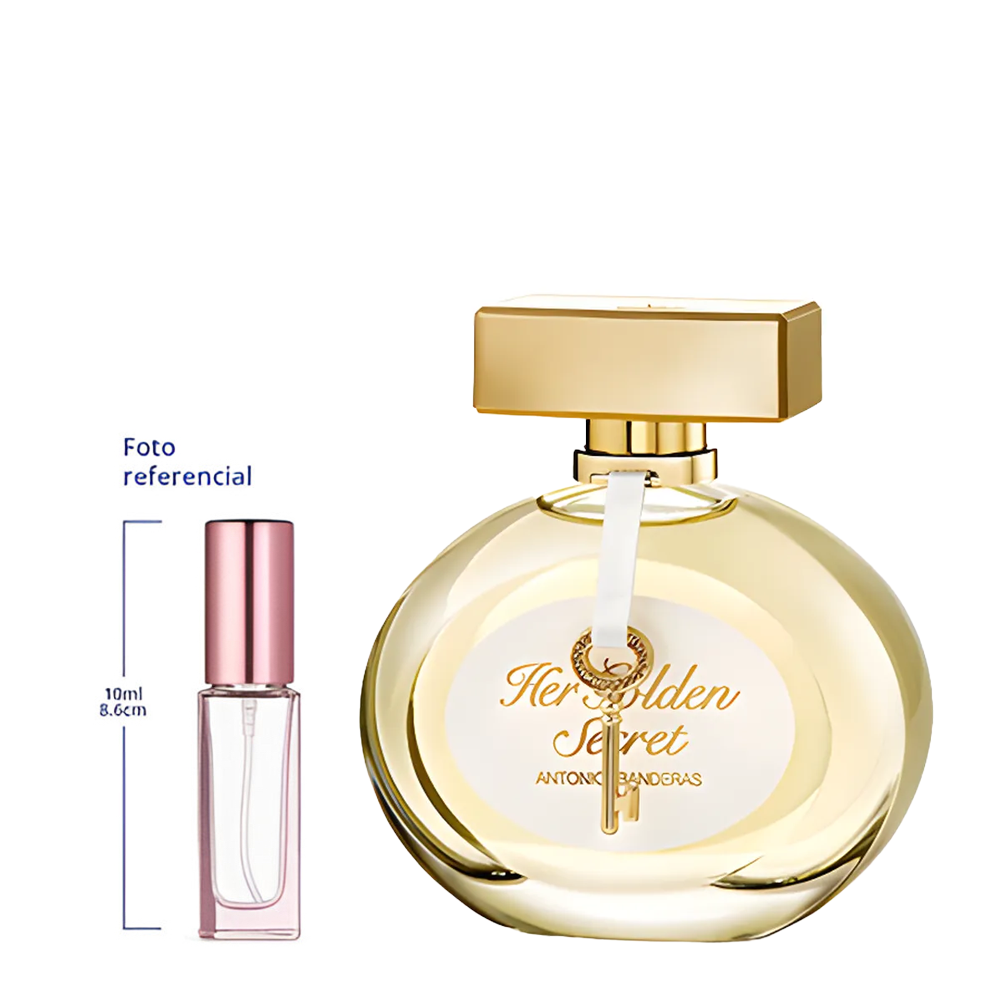Antonio Banderas Golden Secret Decant Travel Size Eau De Toilette For Woman