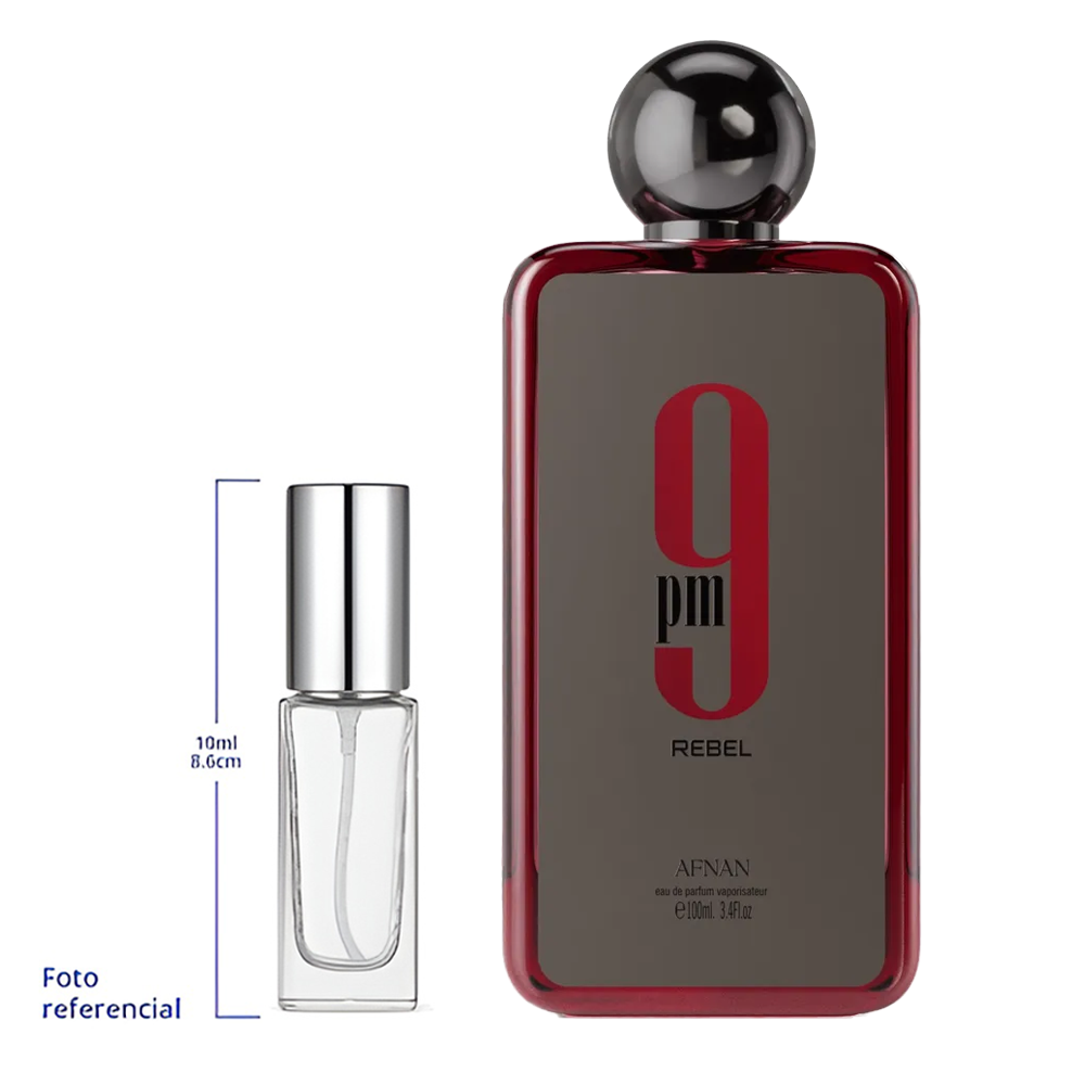 Afnan 9pm Rebel Decant Travel Size Eau De Parfum Unisex