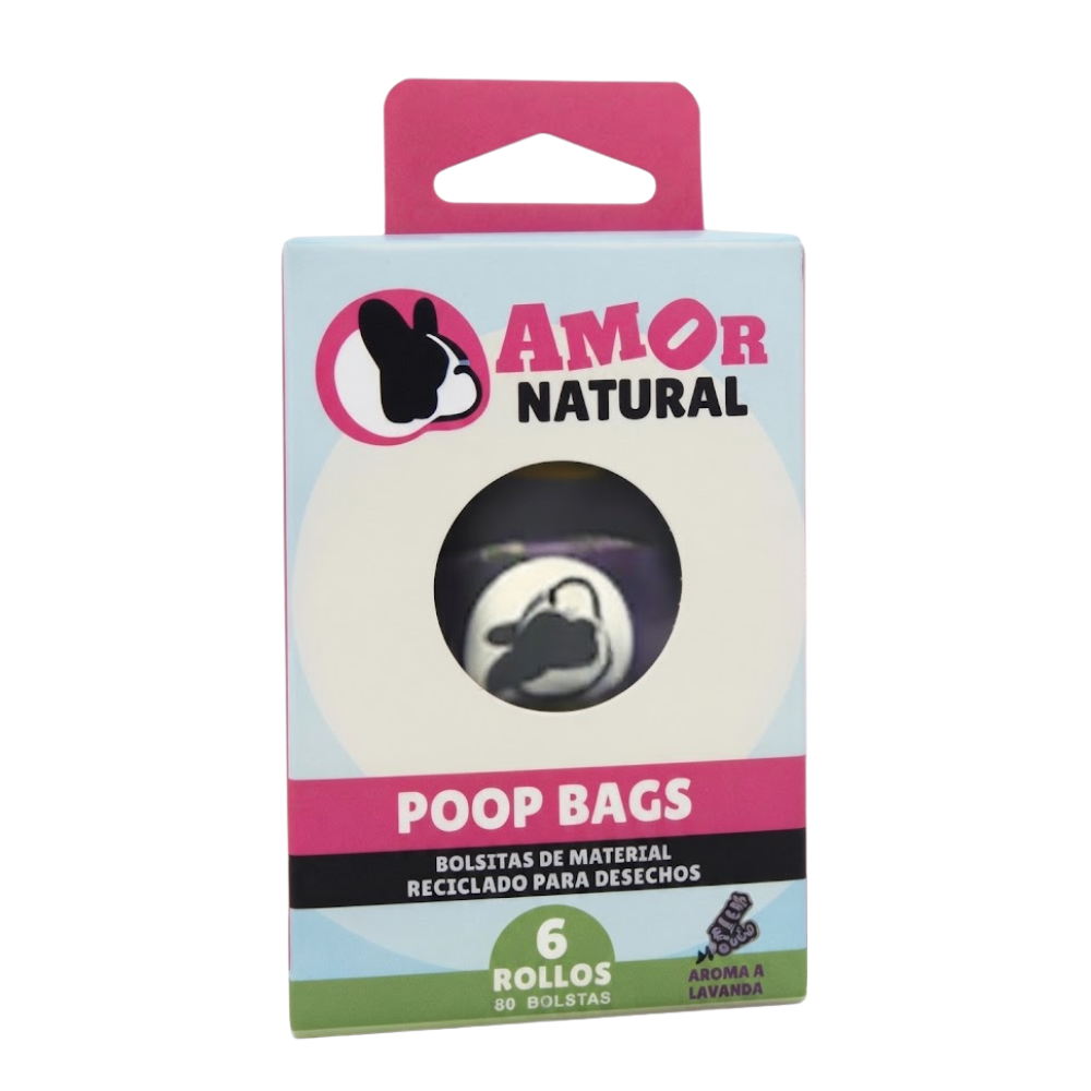 Amor Natural Poop Bags 2 Opciones