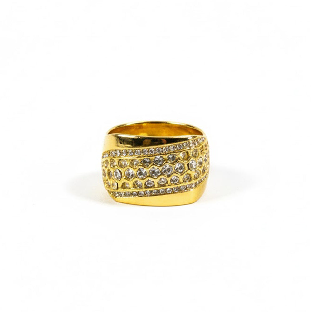 H&Co Anillo Ajustable Para Damas Océano De Estrellas