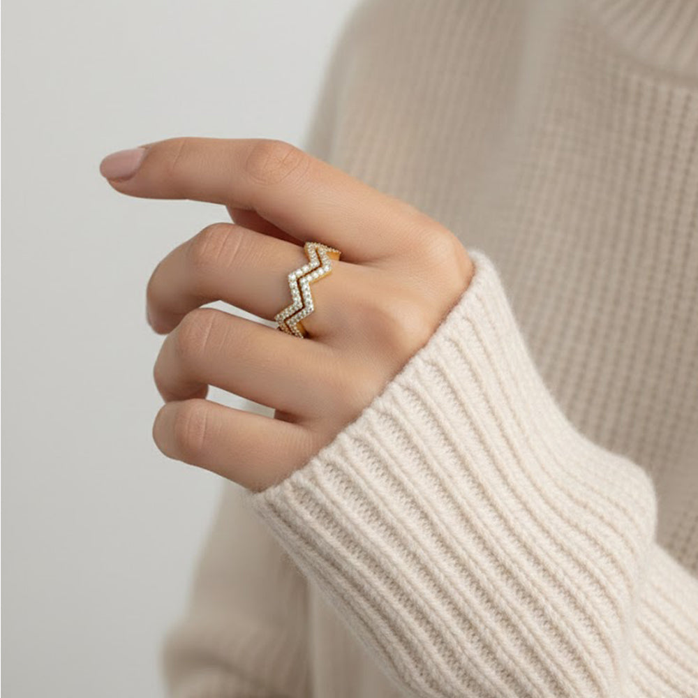 H&Co Anillo Ajustable Para Damas Pulso Marino