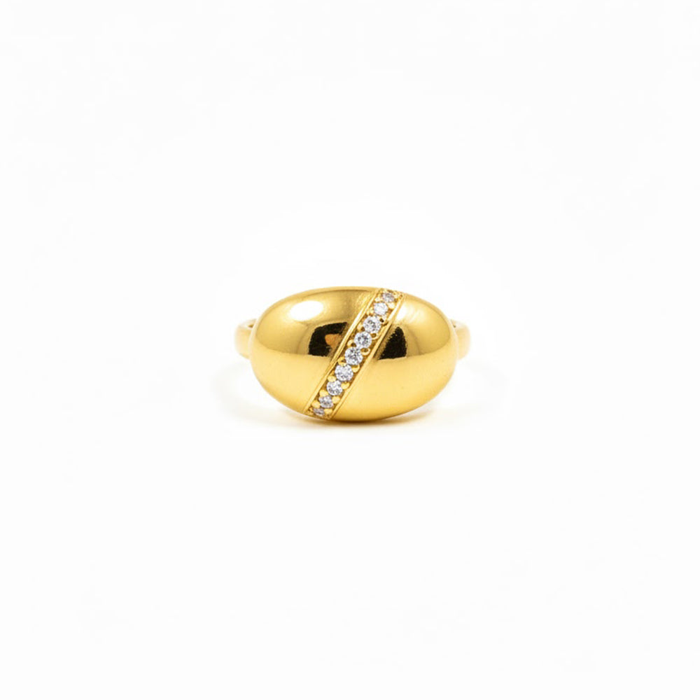 H&Co Anillo Ajustable Para Damas Eclipse