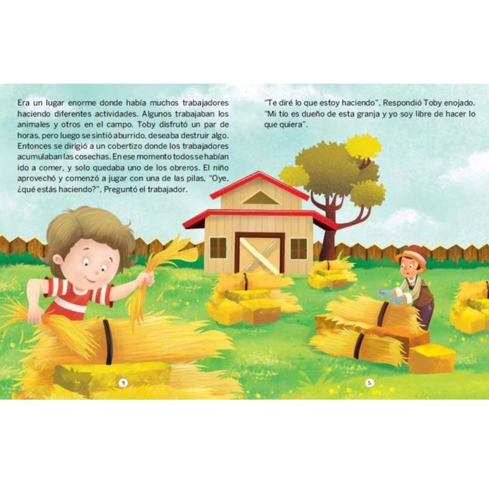 Libro De Lectura Toby Y Sus Amigos Aprenden A Ser Amables 24 pag