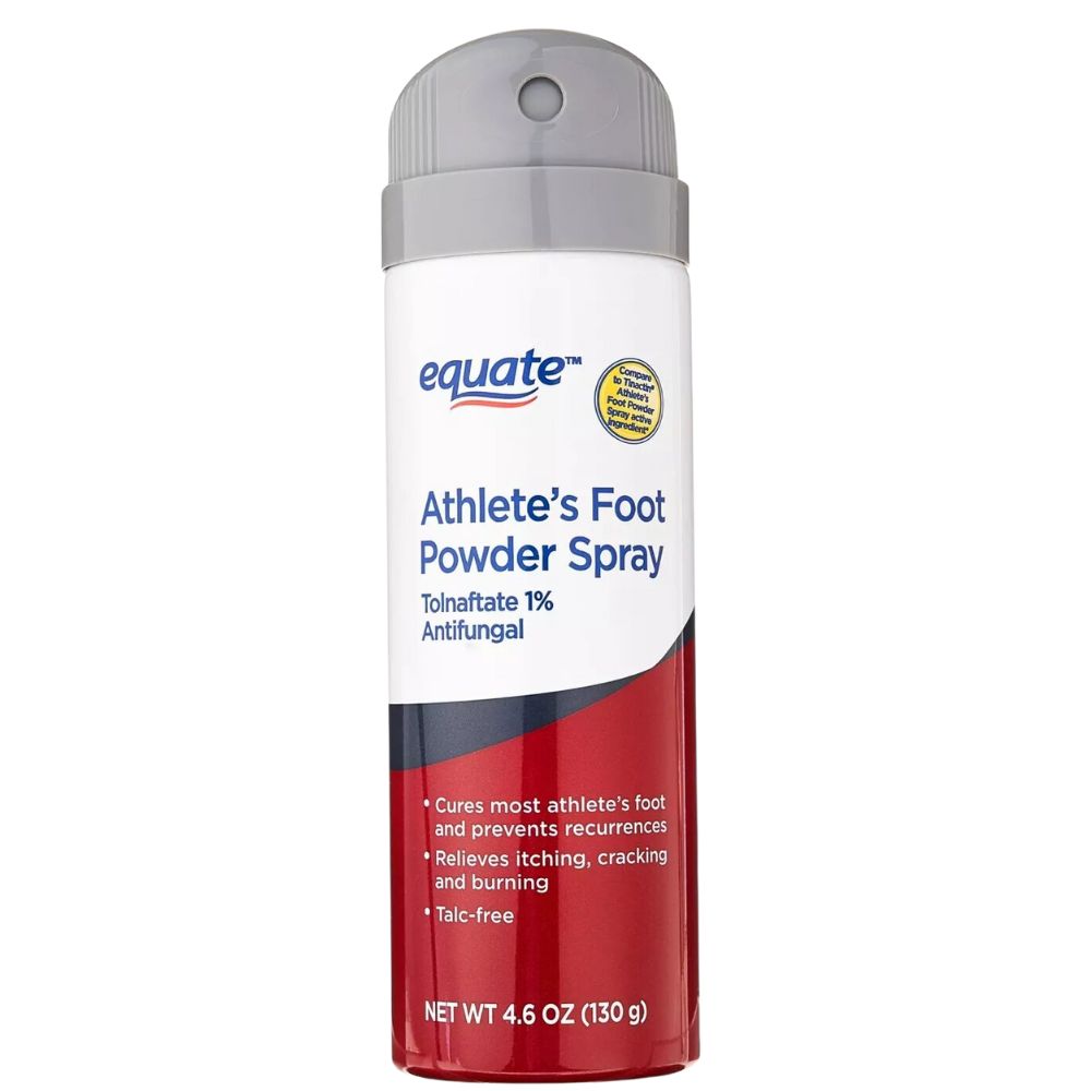 Equate Athletes Foot Powder Spray Tolnaftate 1% Antifungal 130gr