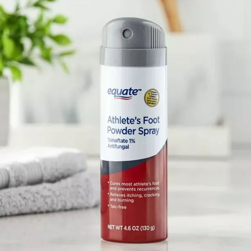 Equate Athletes Foot Powder Spray Tolnaftate 1% Antifungal 130gr
