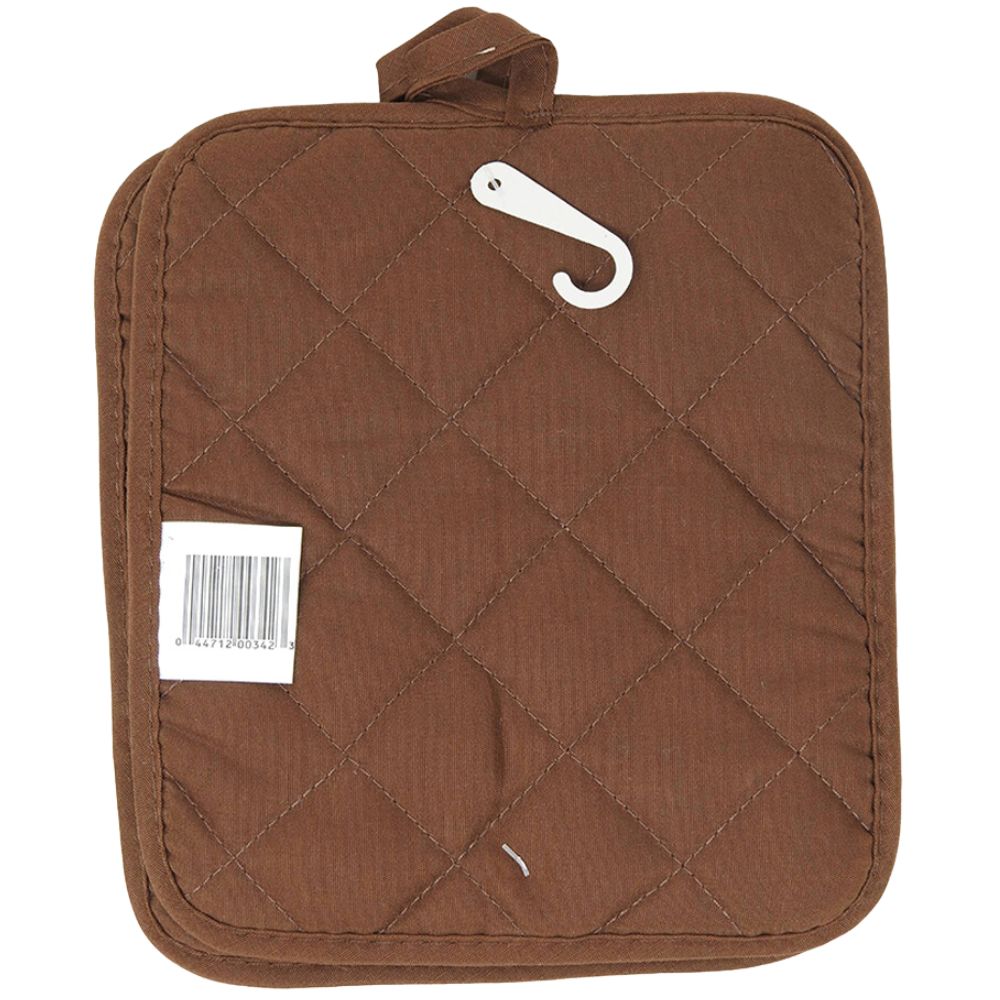 Potholder Set de 2 Piezas Con Diseño Tazas De Cafe