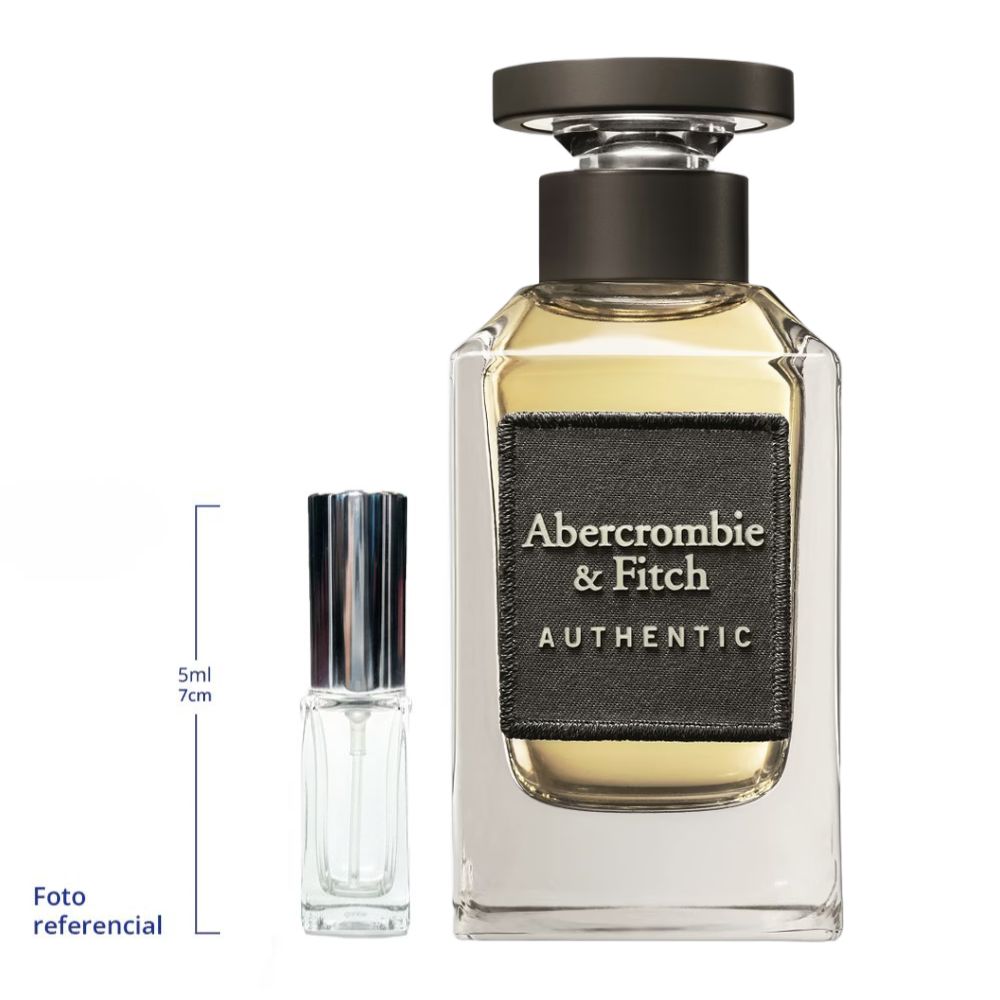 Abercrombie & Fitch Authentic Decant Travel Size Eau De Parfum For Men