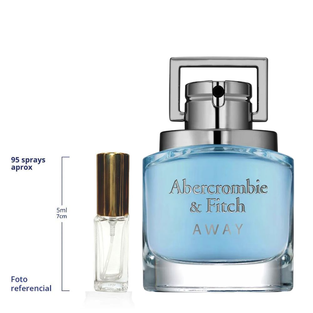 Abercrombie & Fitch Away Decant Travel Size Eau De Toilette For Men
