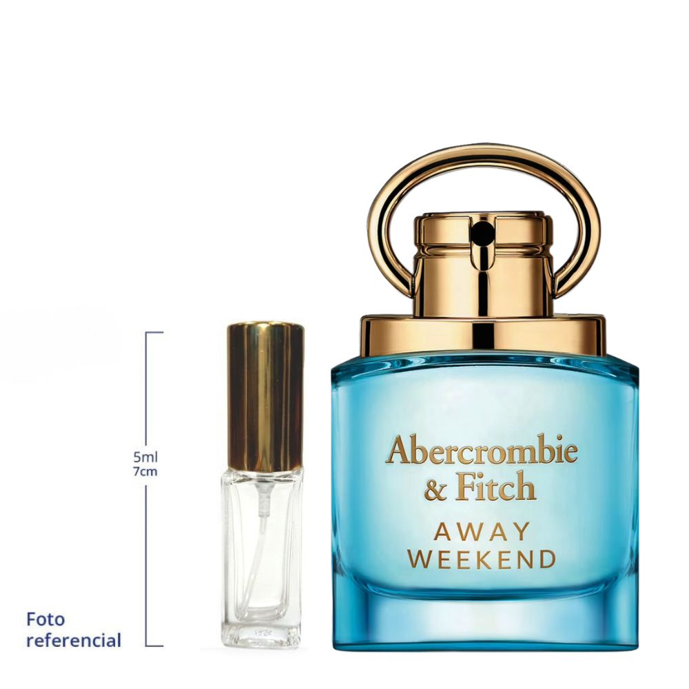 Abercrombie & Fitch Away Weekend Decant Travel Size Eau De Parfum For Woman