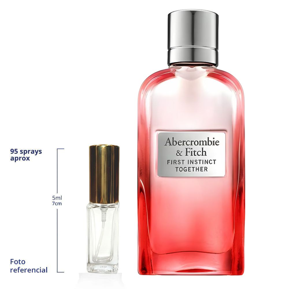 Abercrombie & Fitch First Instinct Together Decant Travel Size Eau Parfum For Woman