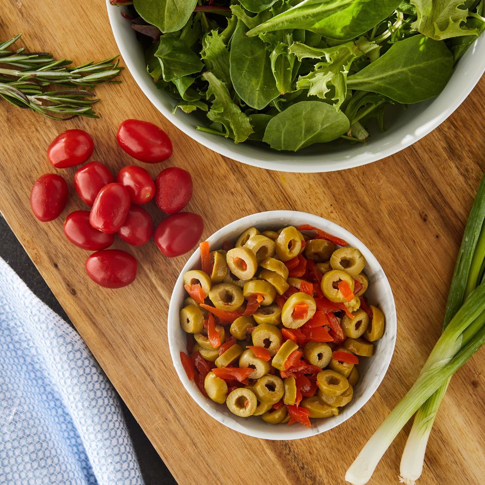 Aceitunas Sliced Salad Olives With Minced Pimento 283g