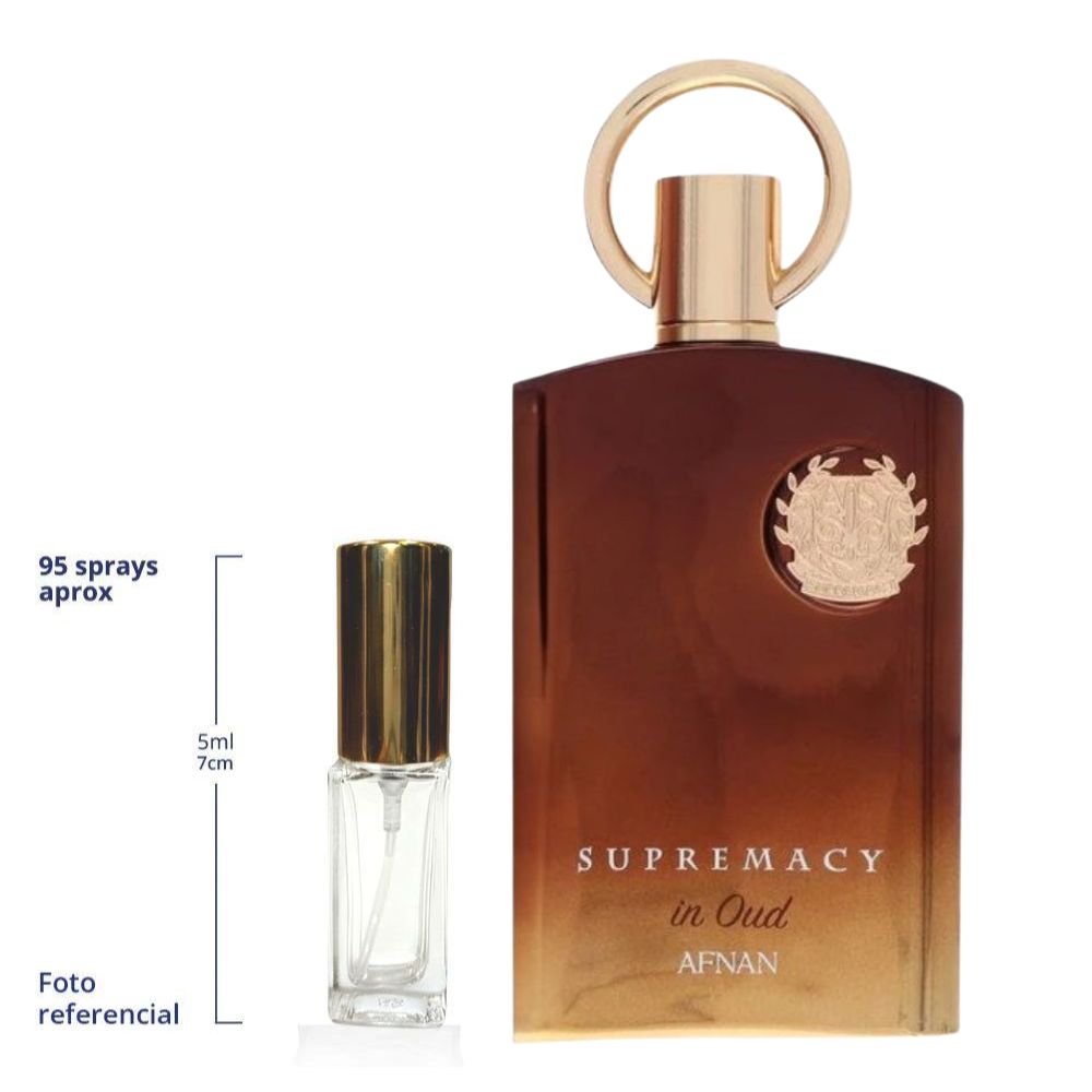 Afnan Supremacy In Oud Decant Travel Size Eau De Parfum Unisex