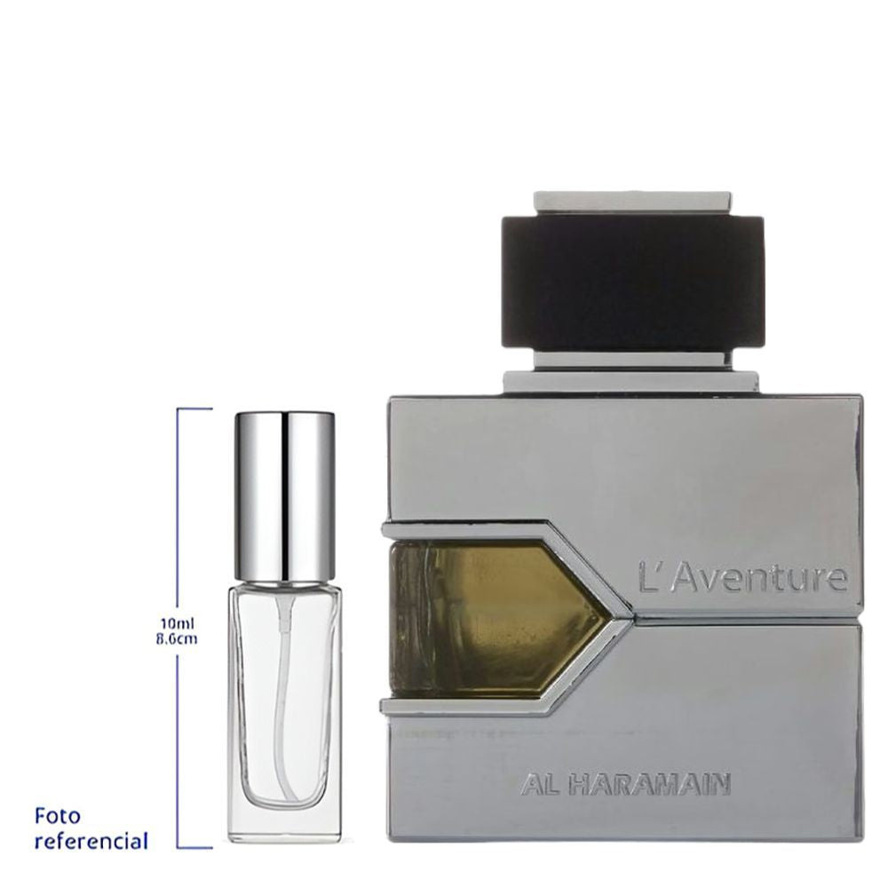 Al Haramain L'Aventure Decant Travel Size Eau De Parfum For Men