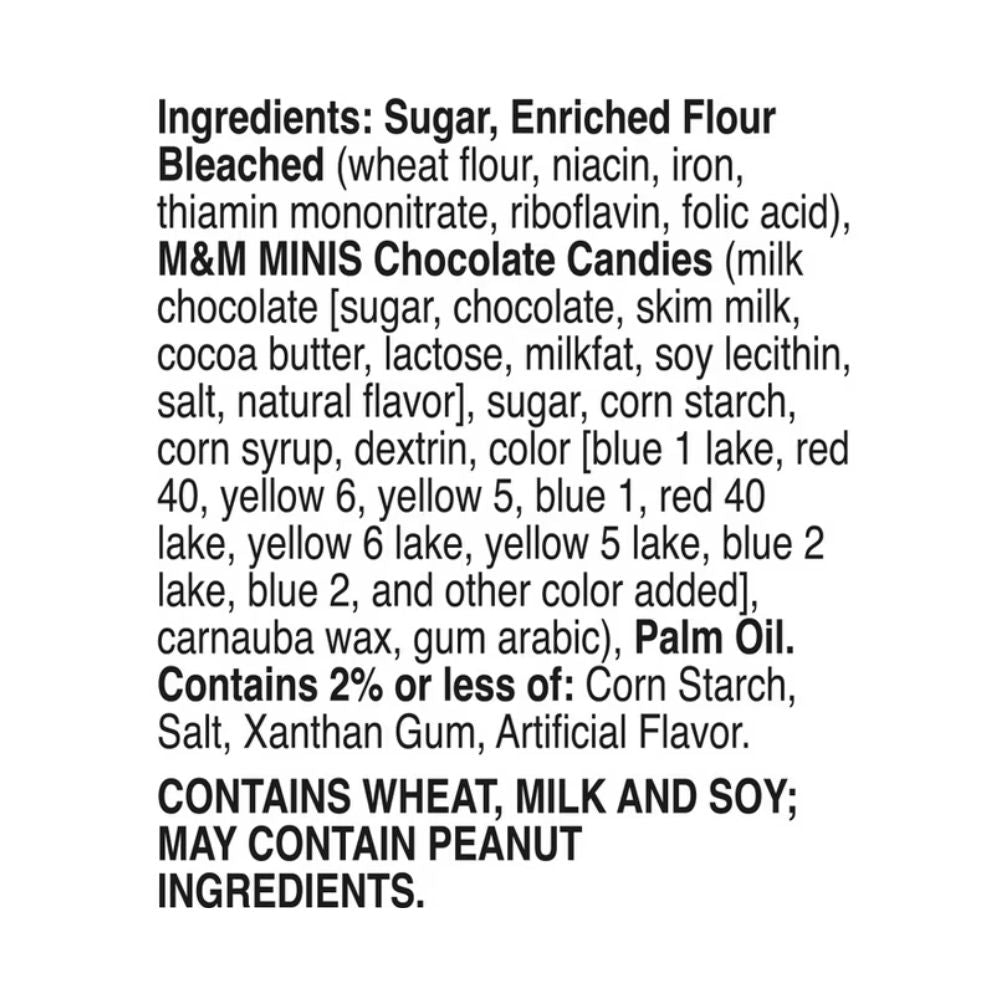 Betty Crocker Mezcla Fudgy Blondie Con M&M'S Minis 470g