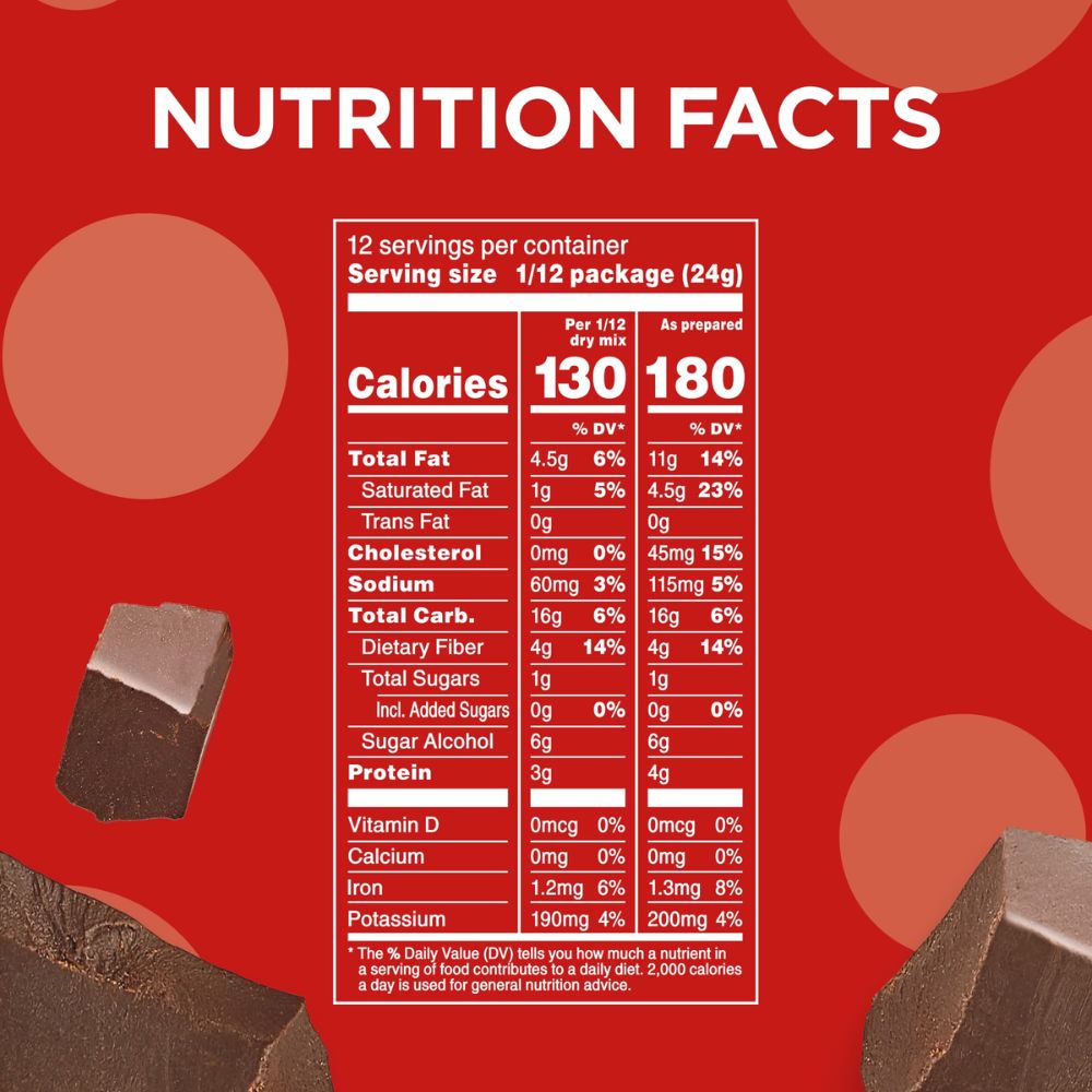 Duncan Hines Keto Friendly Chewy Fudge Brownie Mix 283.5g